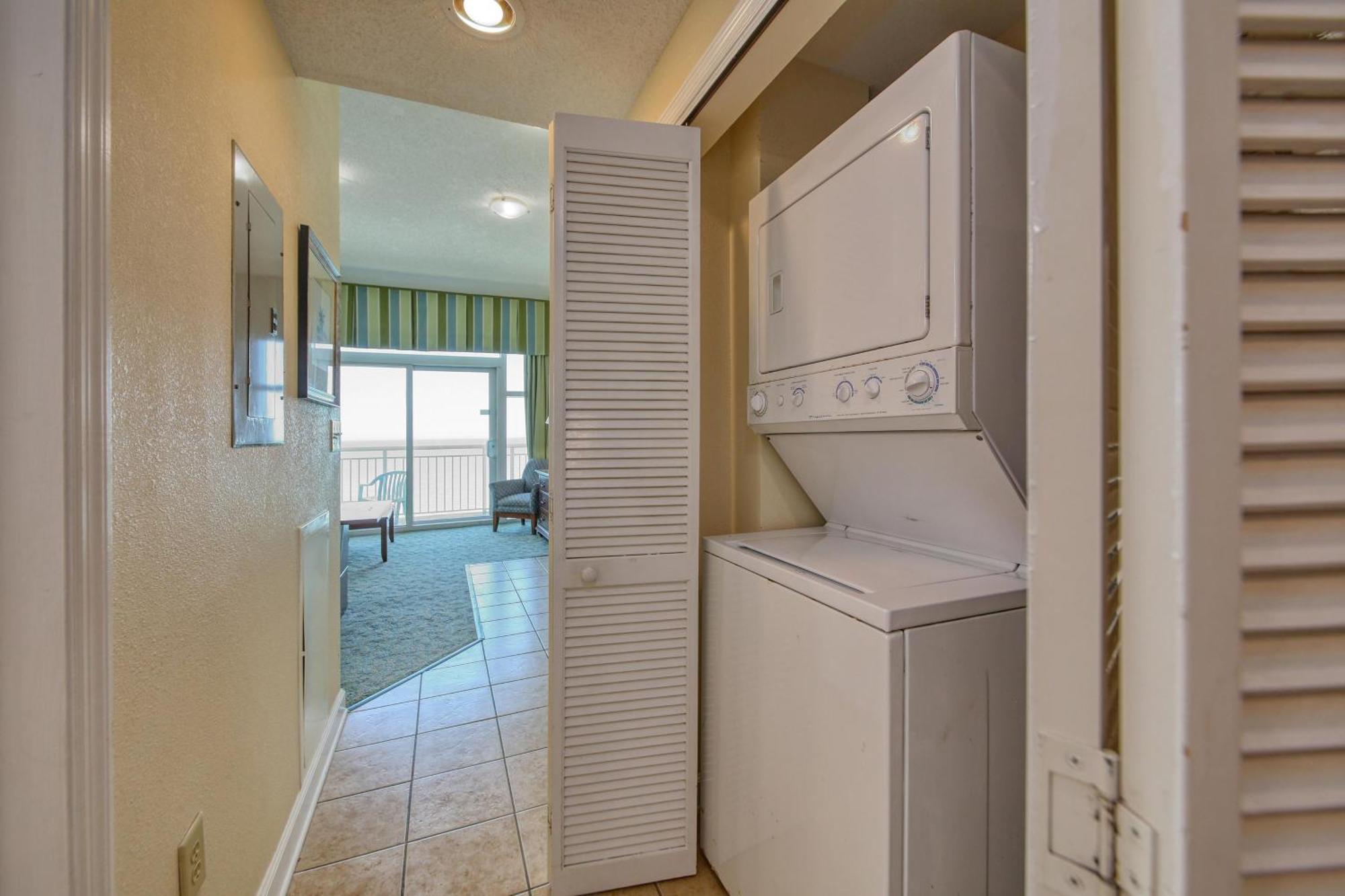 マートルビーチ 2501 S Ocean Blvd, 1205 - Ocean Front Sleeps 6ヴィラ エクステリア 写真